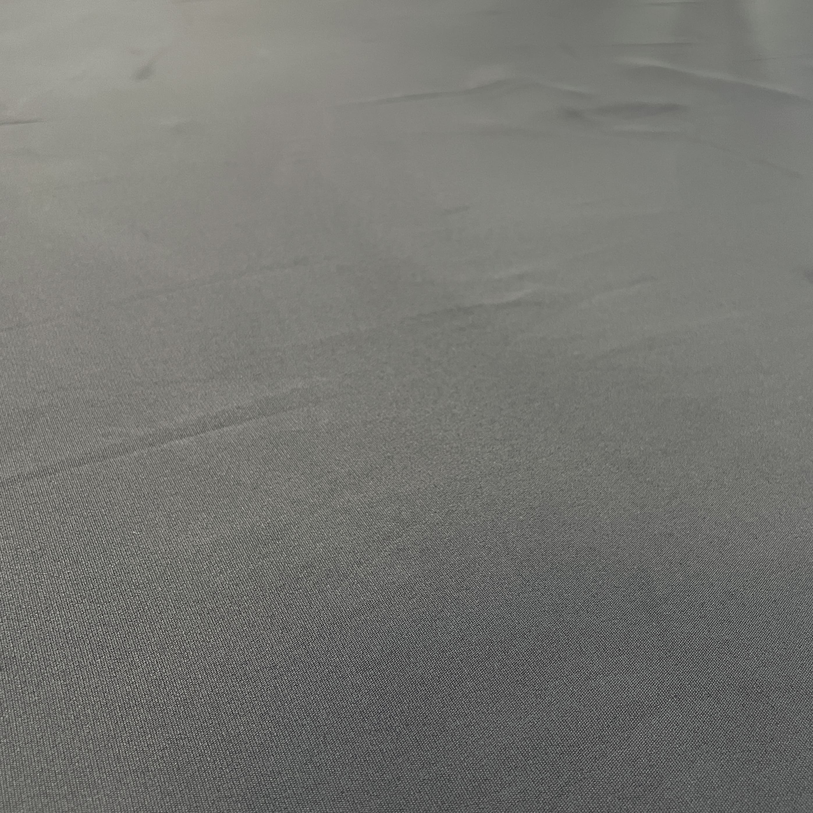 Exclusive Grey Solid Banana Crepe Fabric
