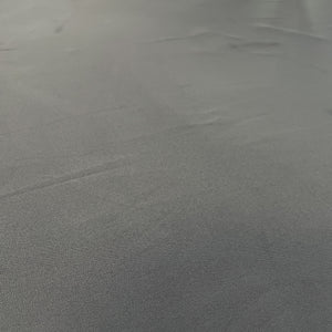 Exclusive Grey Solid Banana Crepe Fabric