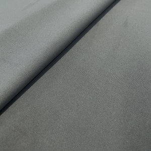 Exclusive Grey Solid Banana Crepe Fabric
