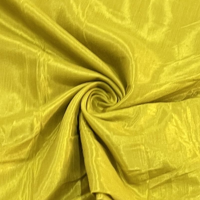 Light Olive Green Solid Shantoon Fabric