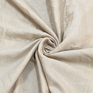 Cream Solid Shantoon Fabric