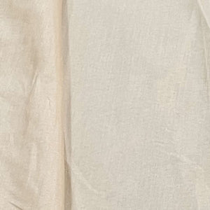 Cream Solid Shantoon Fabric