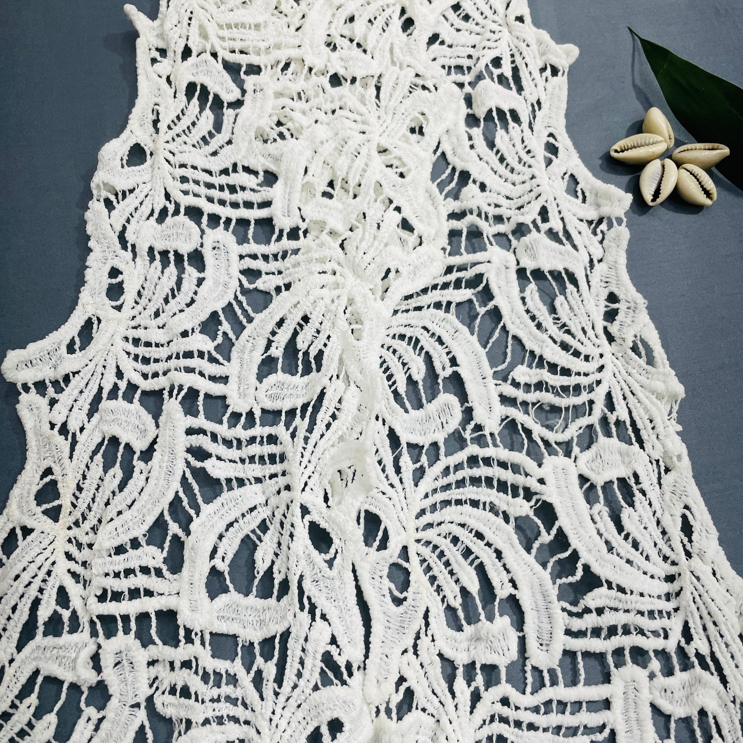 White Dyeable Cotton Lace - TradeUNO