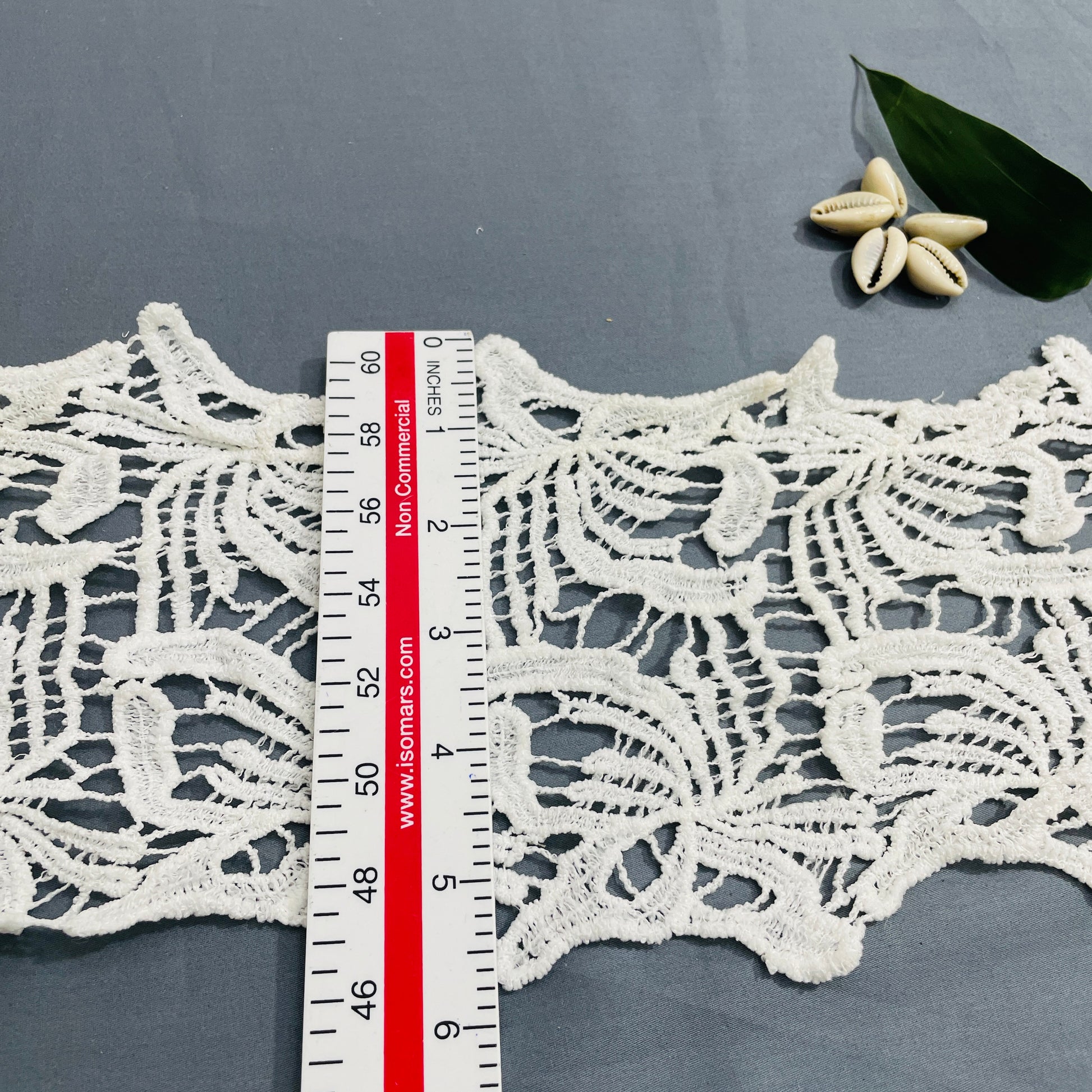 White Dyeable Cotton Lace - TradeUNO