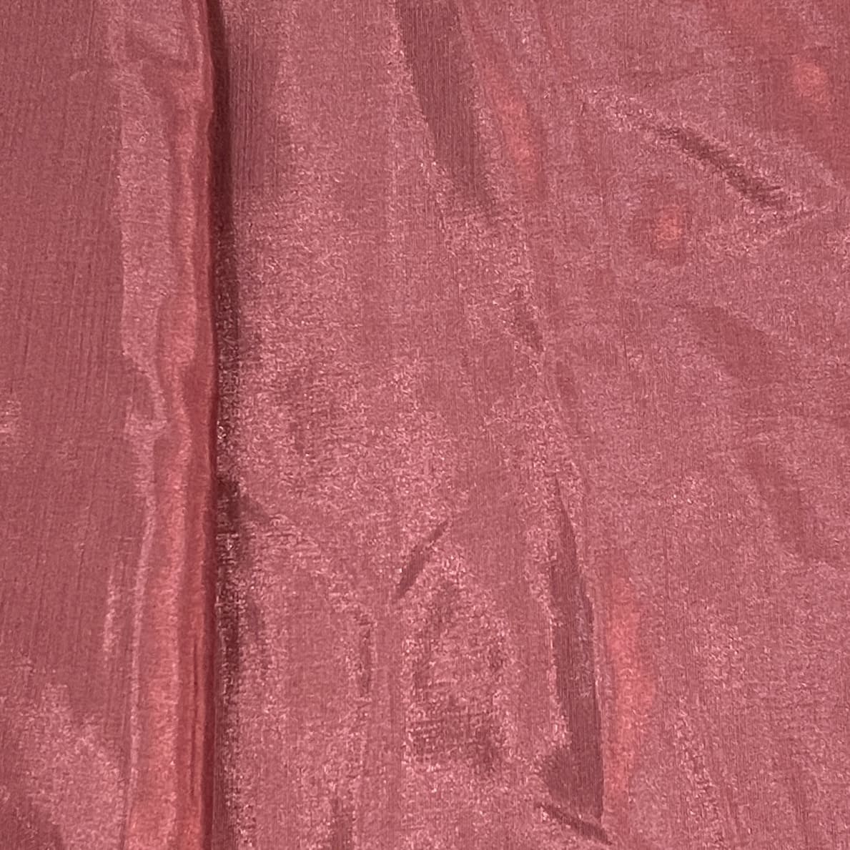 Light Burnt Umber Brown Solid Shantoon Fabric