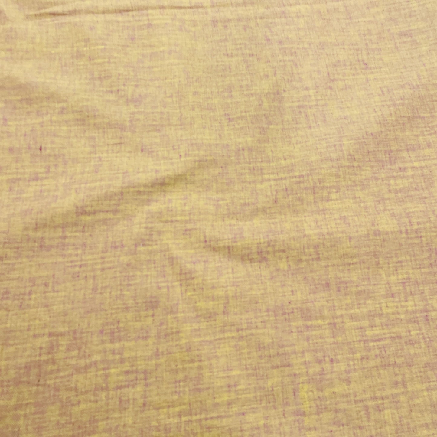 Yellow & Pink Solid Italian Linen Fabric