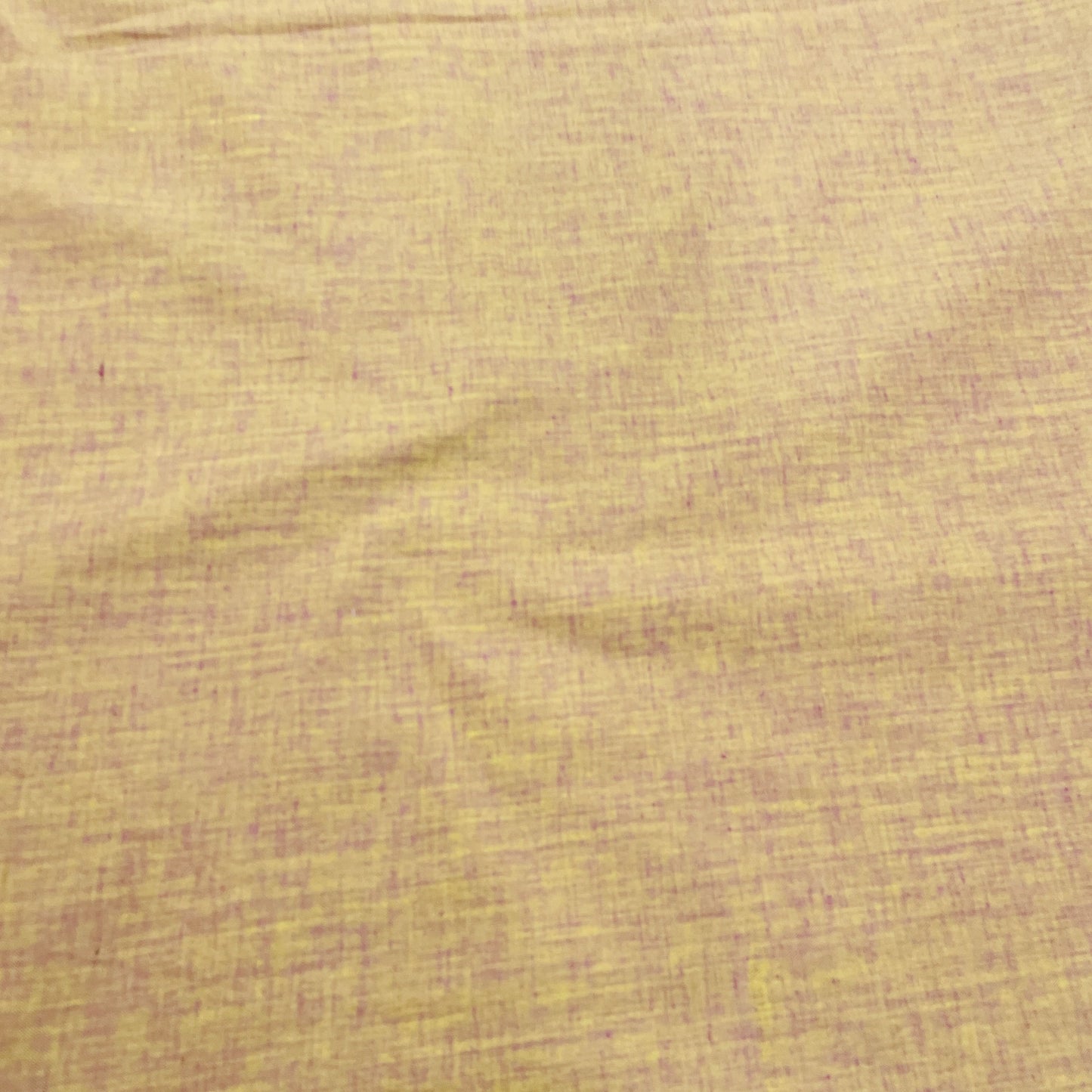 Yellow & Pink Solid Italian Linen Fabric