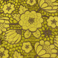 Premium Crepe Crochet Yellow Floral Fabric