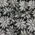 Black & Silver Floral Sequence Embroidery Georgette Fabric