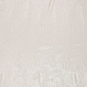 Peach Pink Floral Satin Fabric