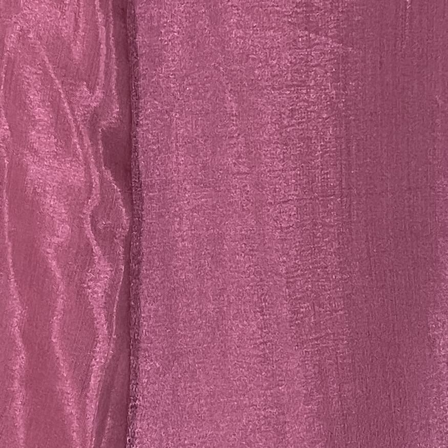 Rouge Pink Solid Shantoon Fabric