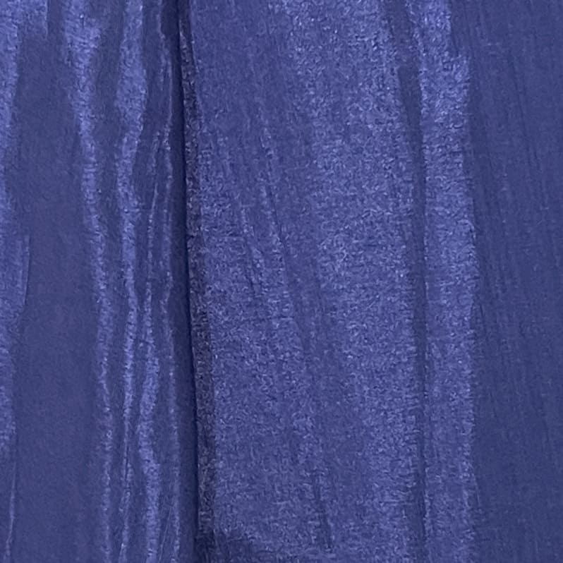 Dark Navy Blue Solid Shantoon Fabric