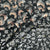 black peach pink imported sequence embroidery net fabric
