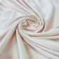 Exclusive Peach Pink Solid Celina Satin Fabric