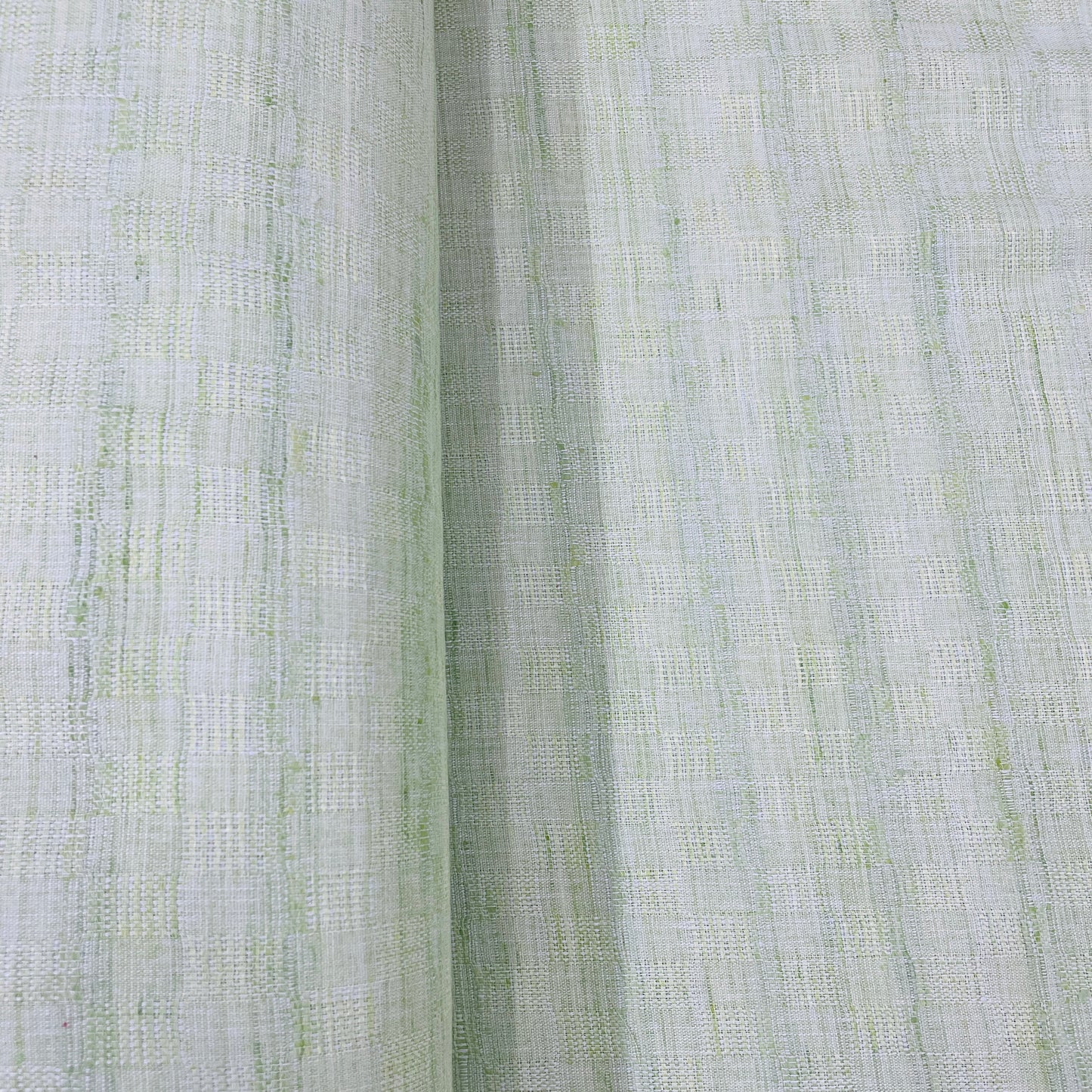 Green Weaving Cotton  Fabric