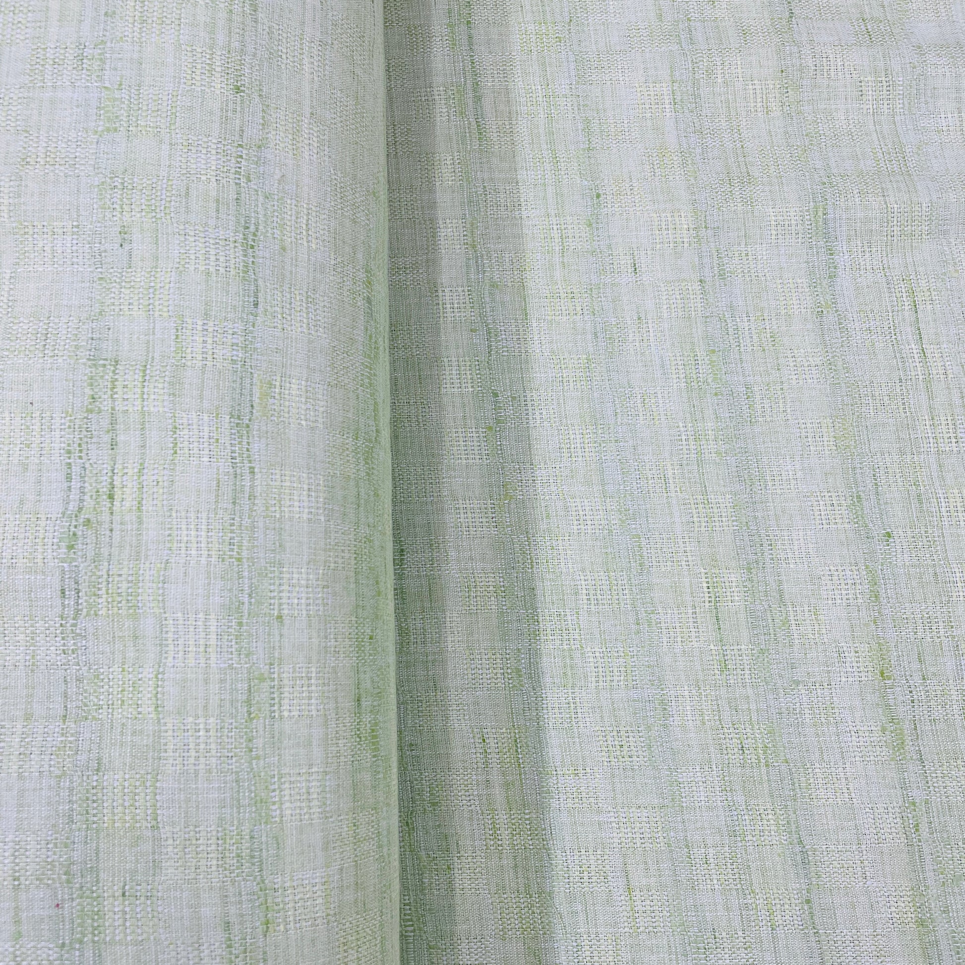 Green Weaving Cotton  Fabric