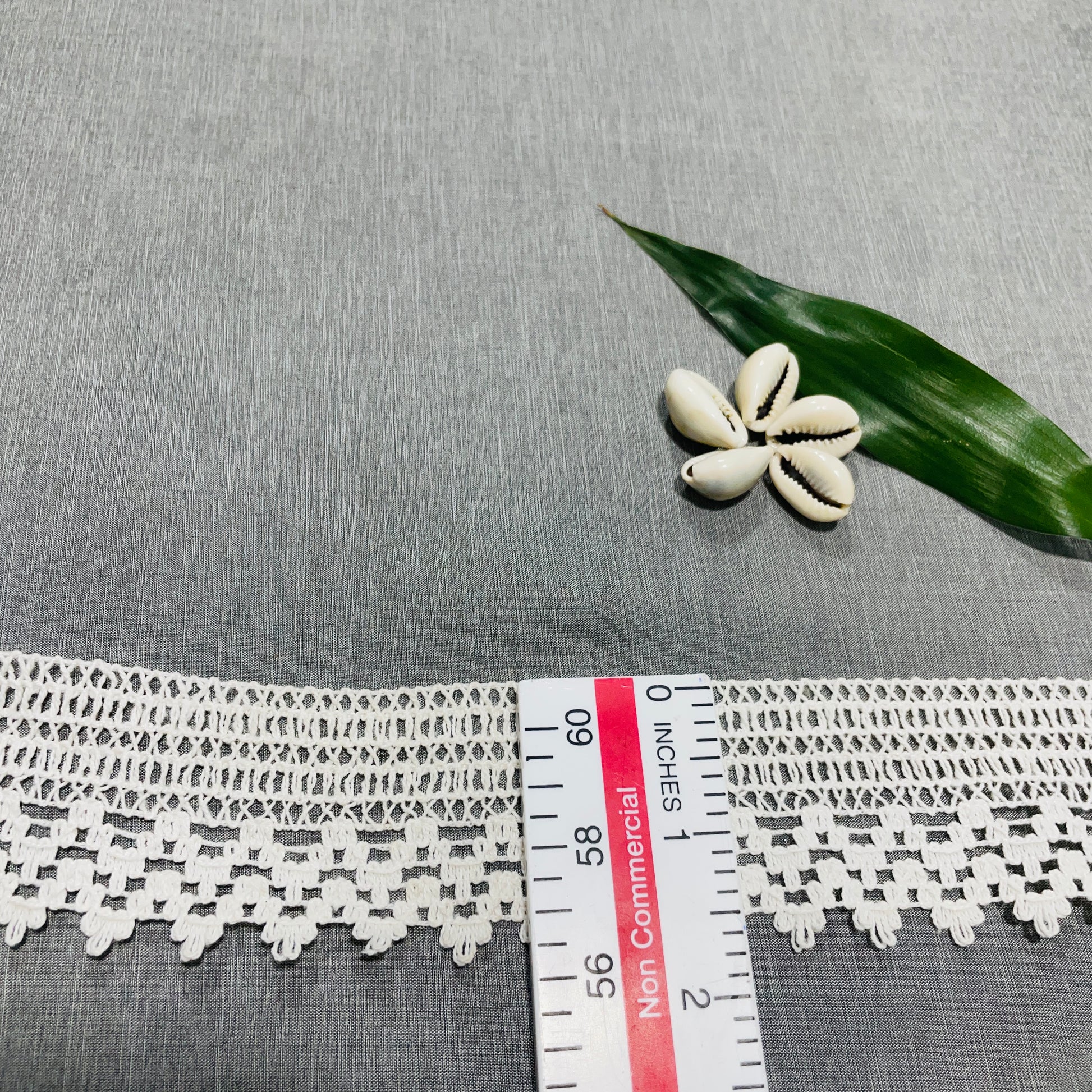 Off White Cotton Lace - TradeUNO
