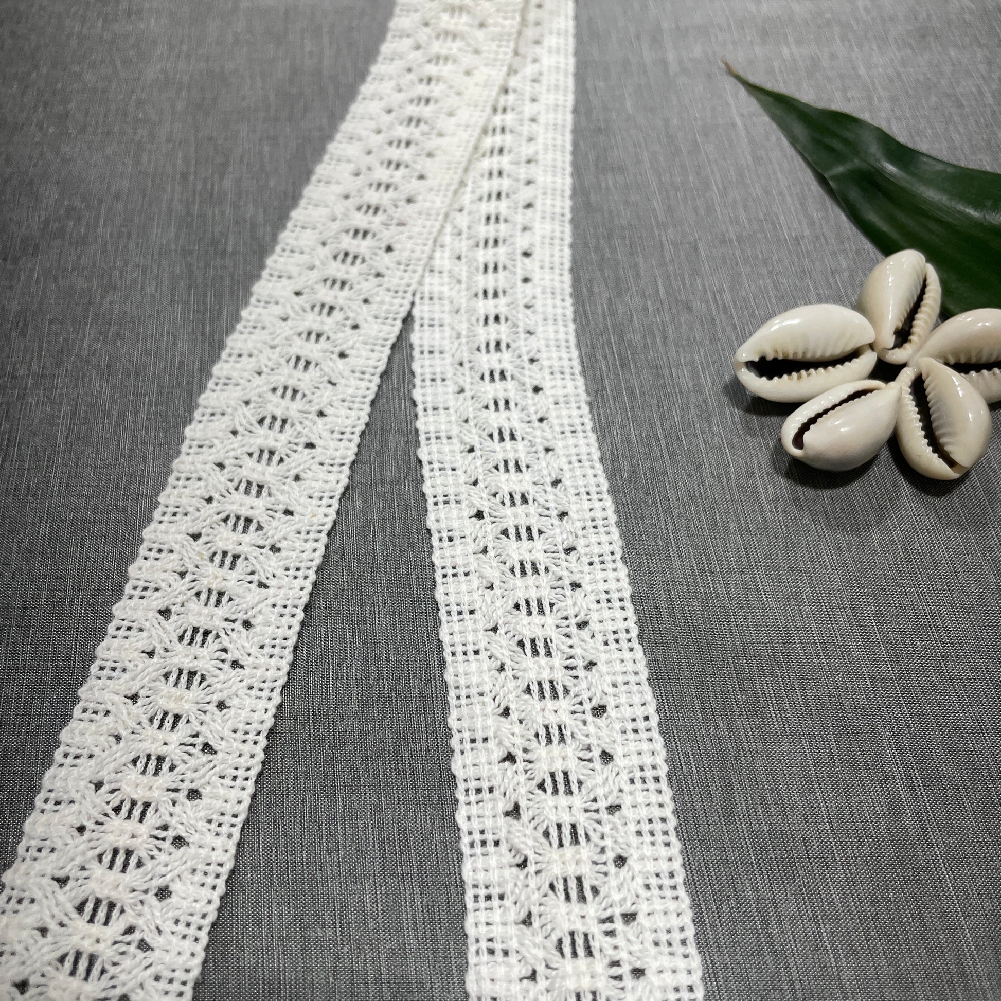 Off White Cotton Lace - TradeUNO
