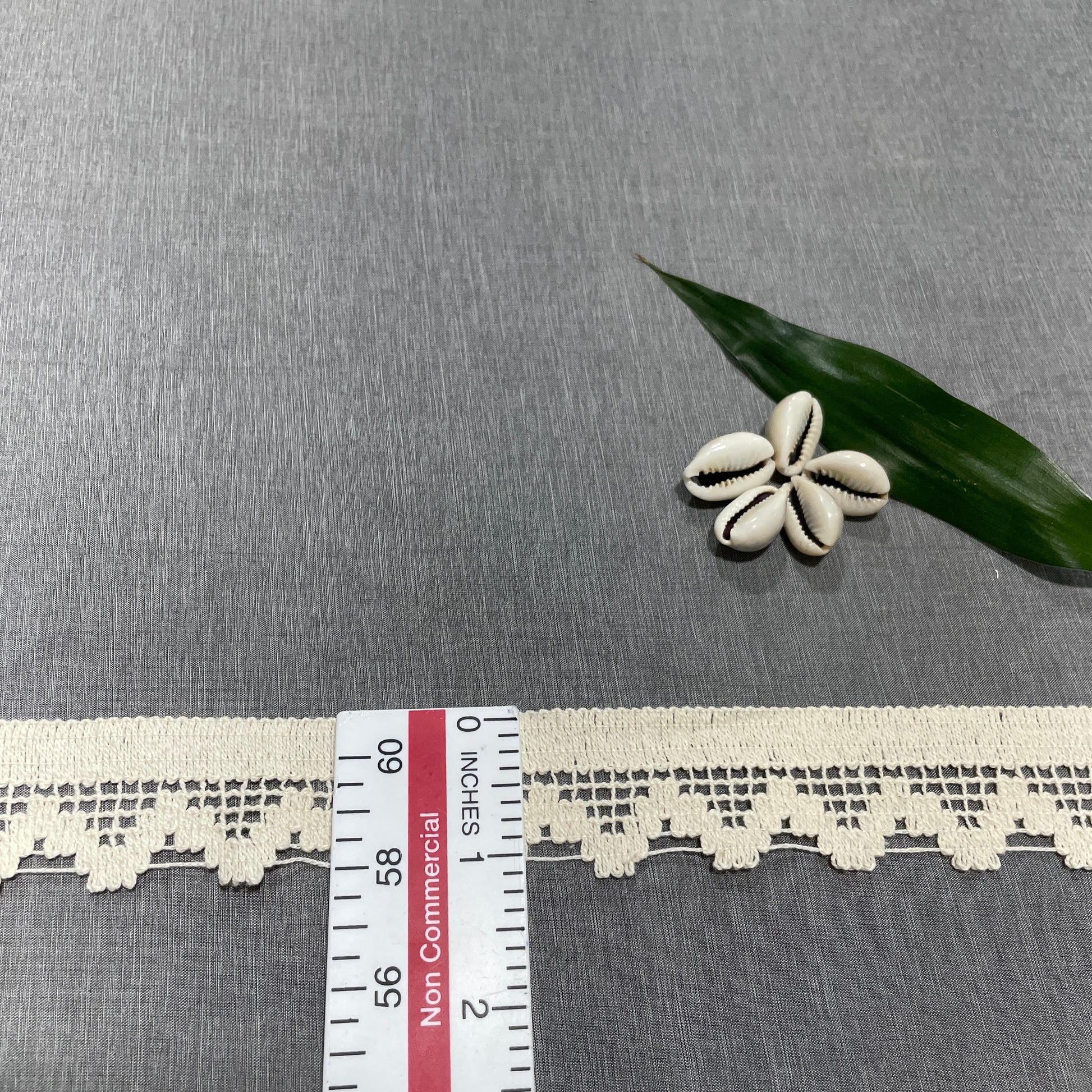 Off Cream Dyeable Cotton Lace PC-9236 - TradeUNO