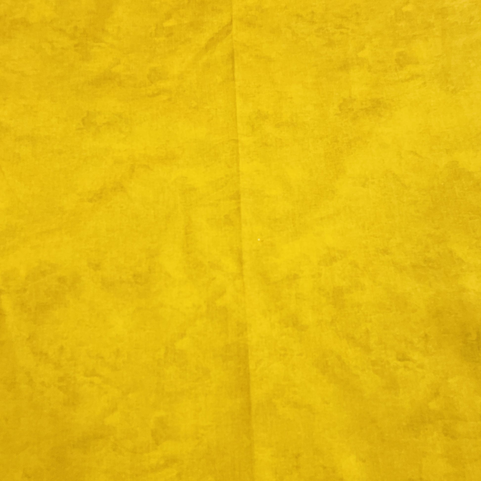 Yellow Solid Cotton Satin Fabric