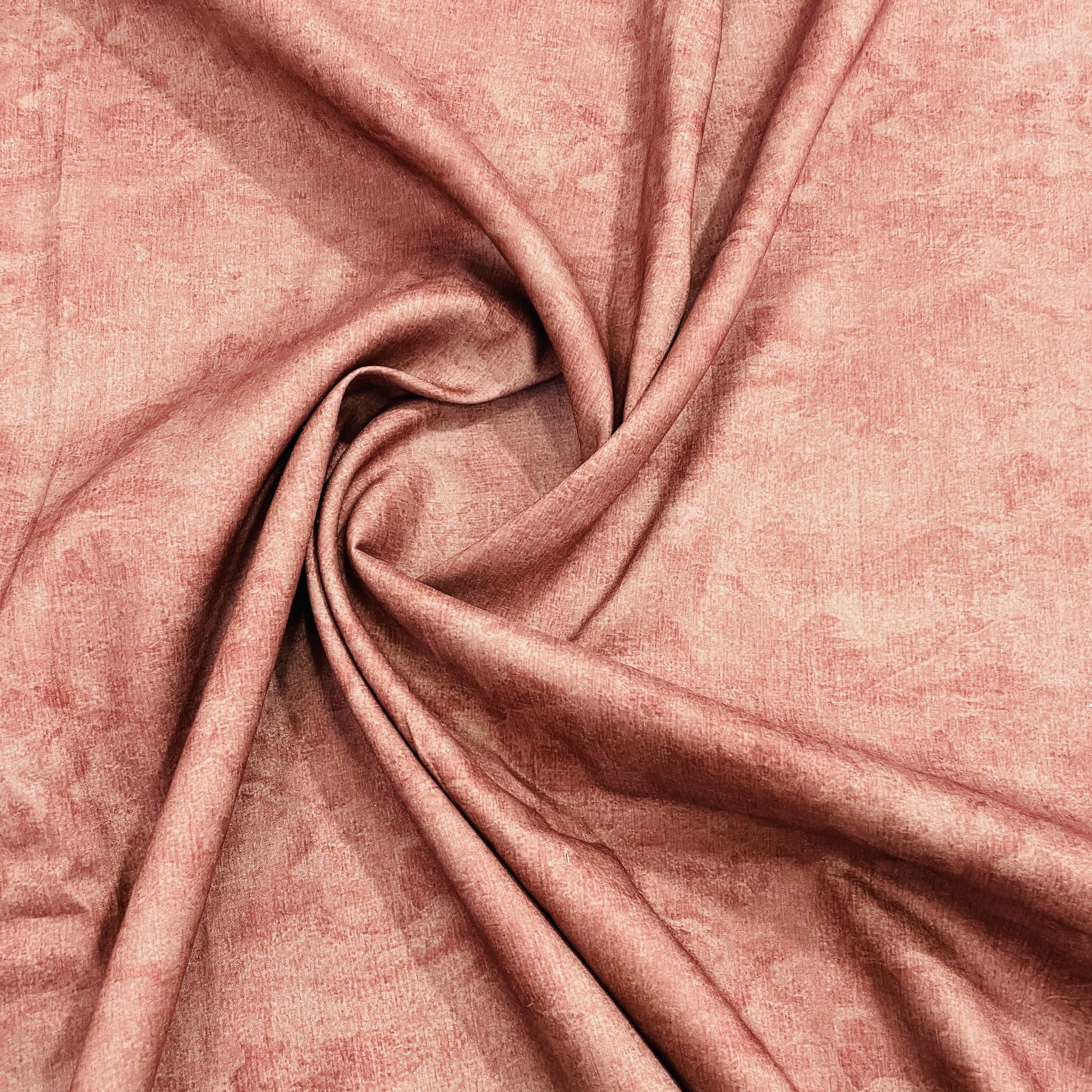 Rosewood Red Solid Cotton Satin Fabric