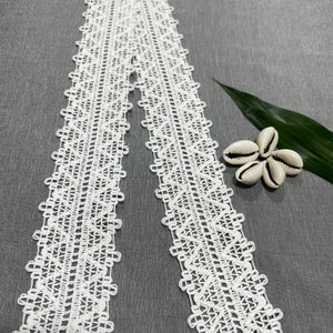 Off White Cotton Lace PC-9195 - TradeUNO