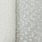 Classic White Abstract Pearl Sequence Embroidery Georgette Fabric