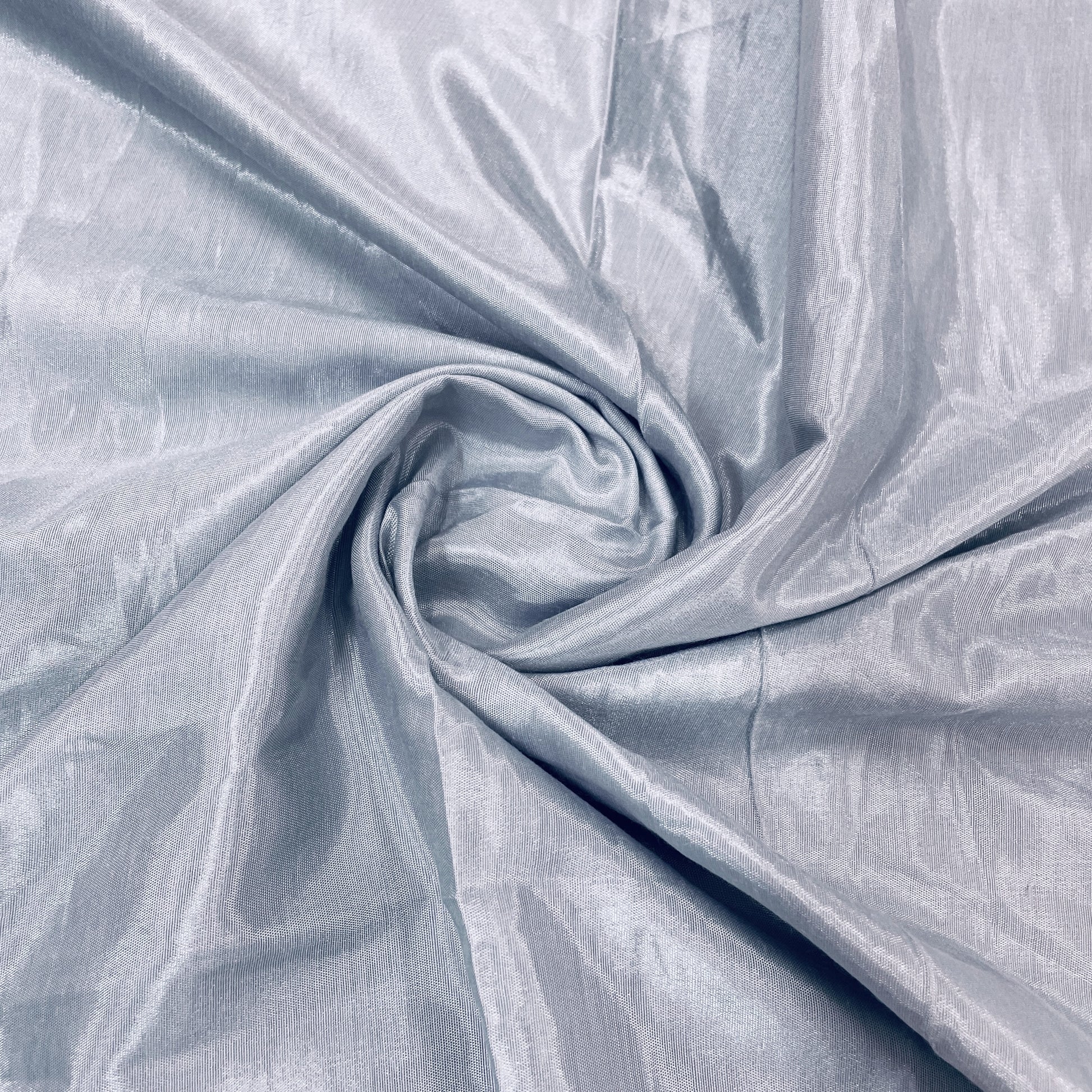 Light Grey Solid Shantoon Fabric