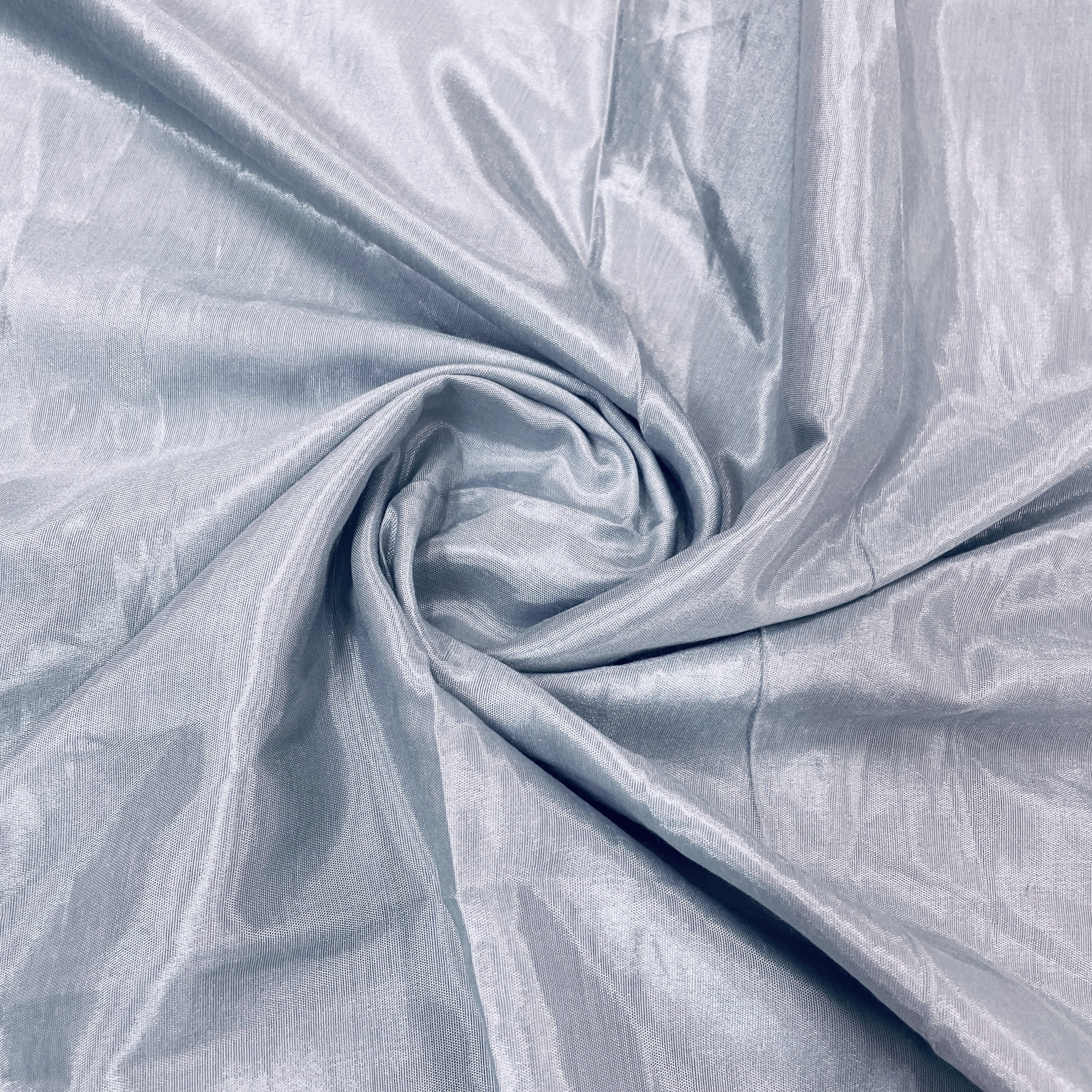 Light Grey Solid Shantoon Fabric