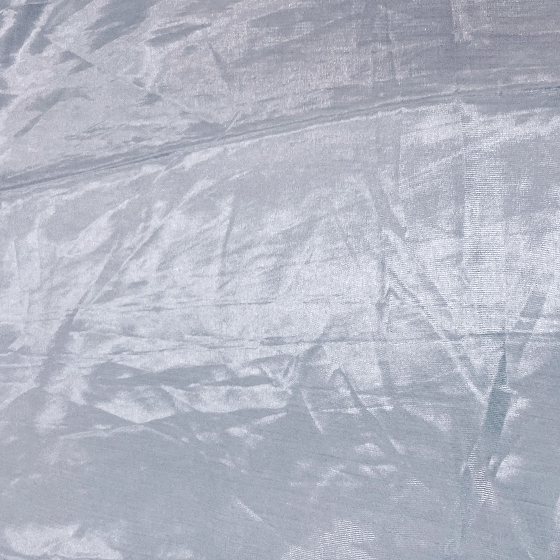 Light Grey Solid Shantoon Fabric
