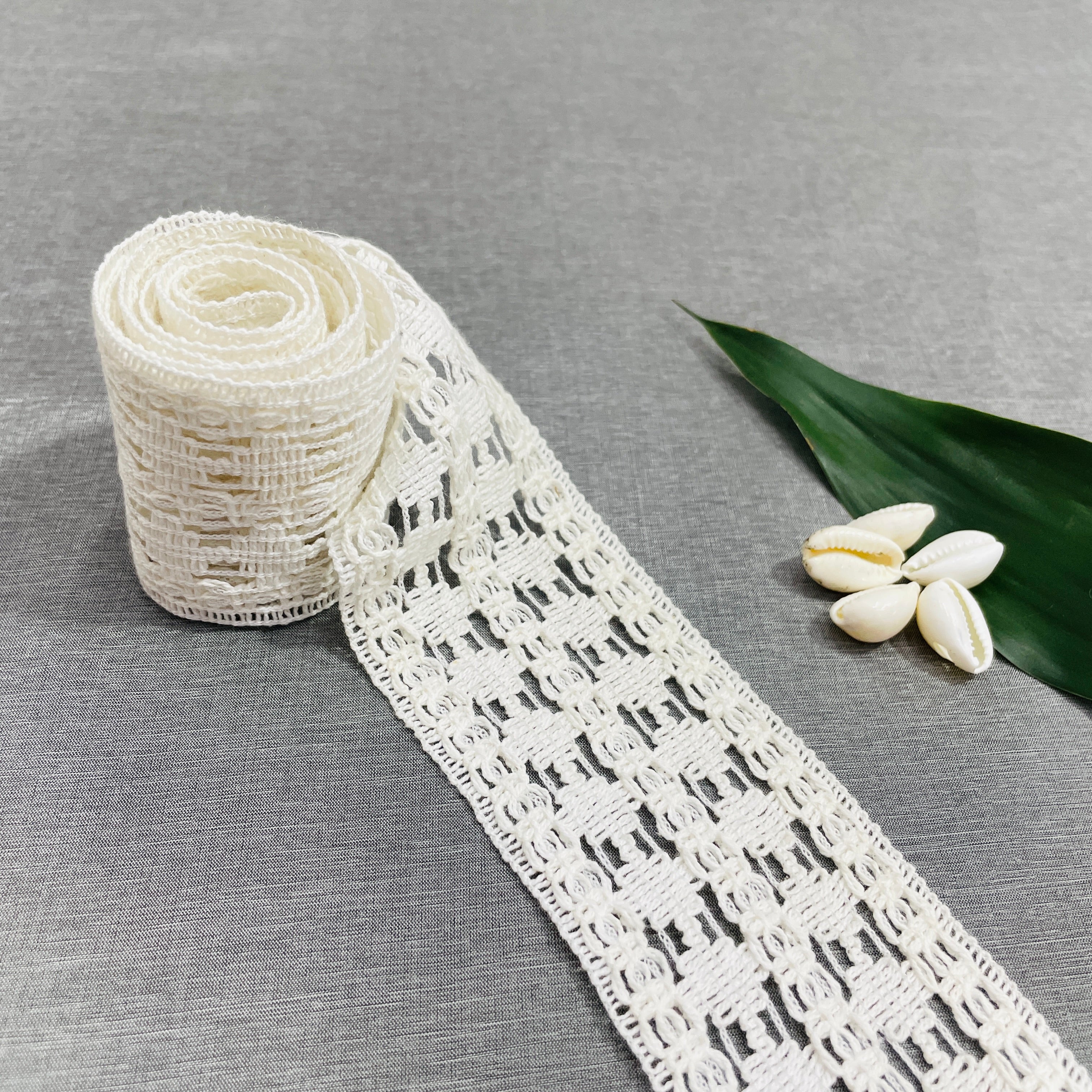 Off White Cotton Lace - TradeUNO