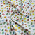 White Kids Print Cotton Fabric