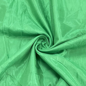 Dark Parrot Green Solid Shantoon Fabric