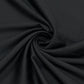 Black Solid Cotton Satin Fabric