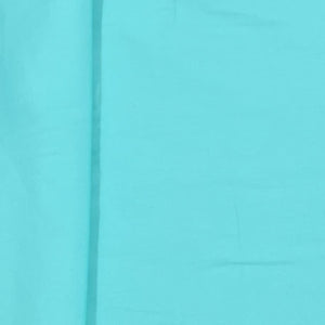 Classic Light Sky Blue Solid Cotton Satin