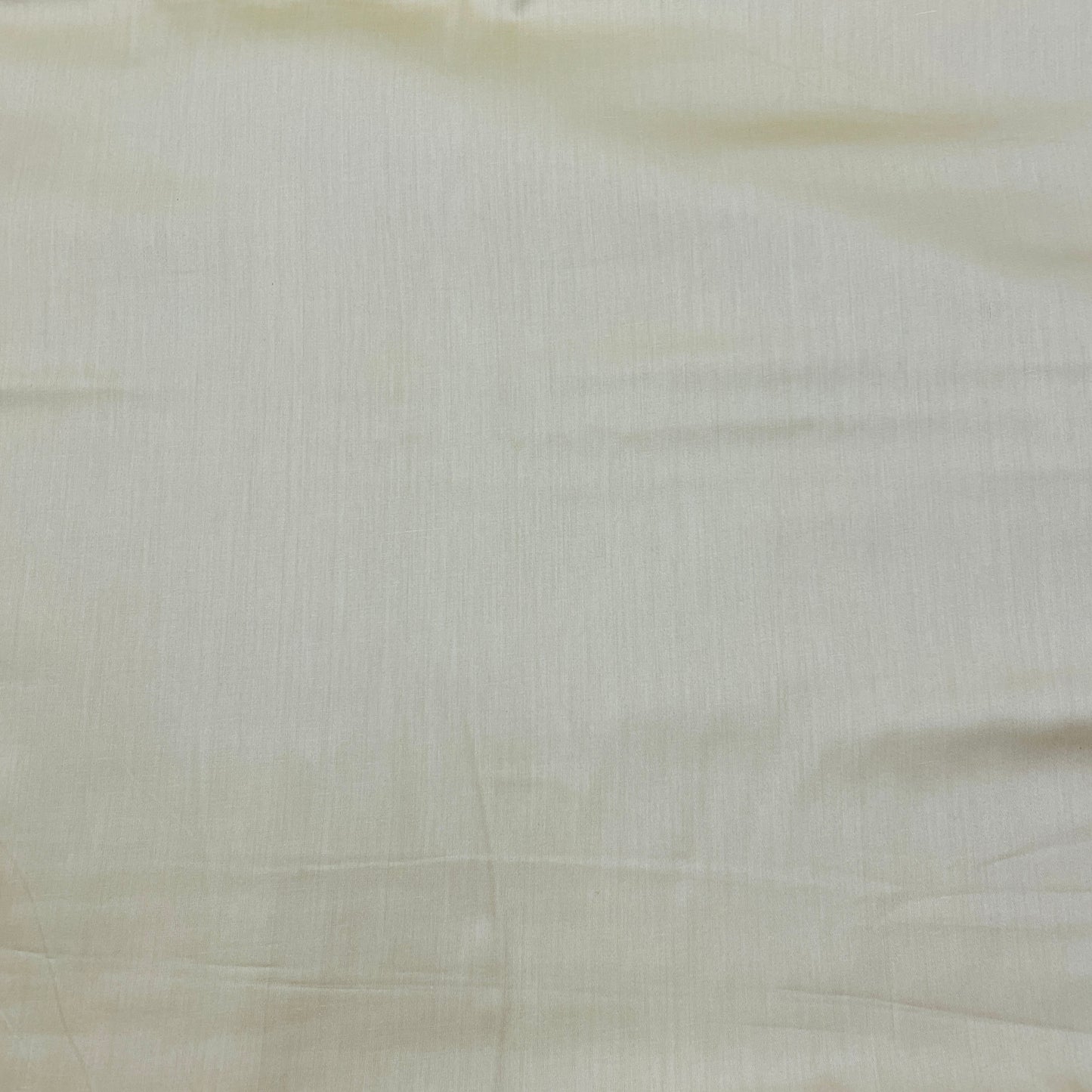 Latte Cream Solid Cotton Satin Fabric - TradeUNO