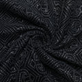 Premium Black Sequins Embroidery Velvet Fabric