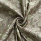 Premium Golden Traditional Print Tanchui Jamewar Silk Fabric