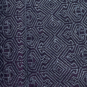 Premium Maroon Sequence Embroidery Velvet Fabric
