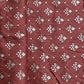 Premium Pink Buti Floral Foil Print Silk Fabric