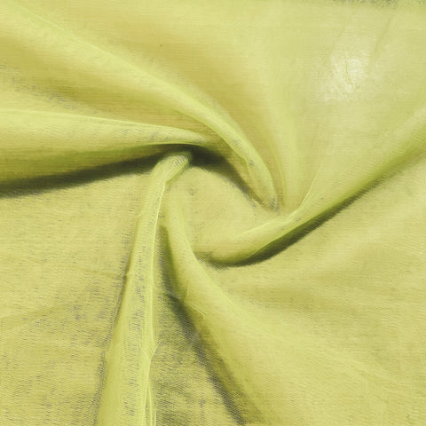 Olive Green Solid Net Fabric - TradeUNO