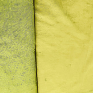 Olive Green Solid Net Fabric - TradeUNO