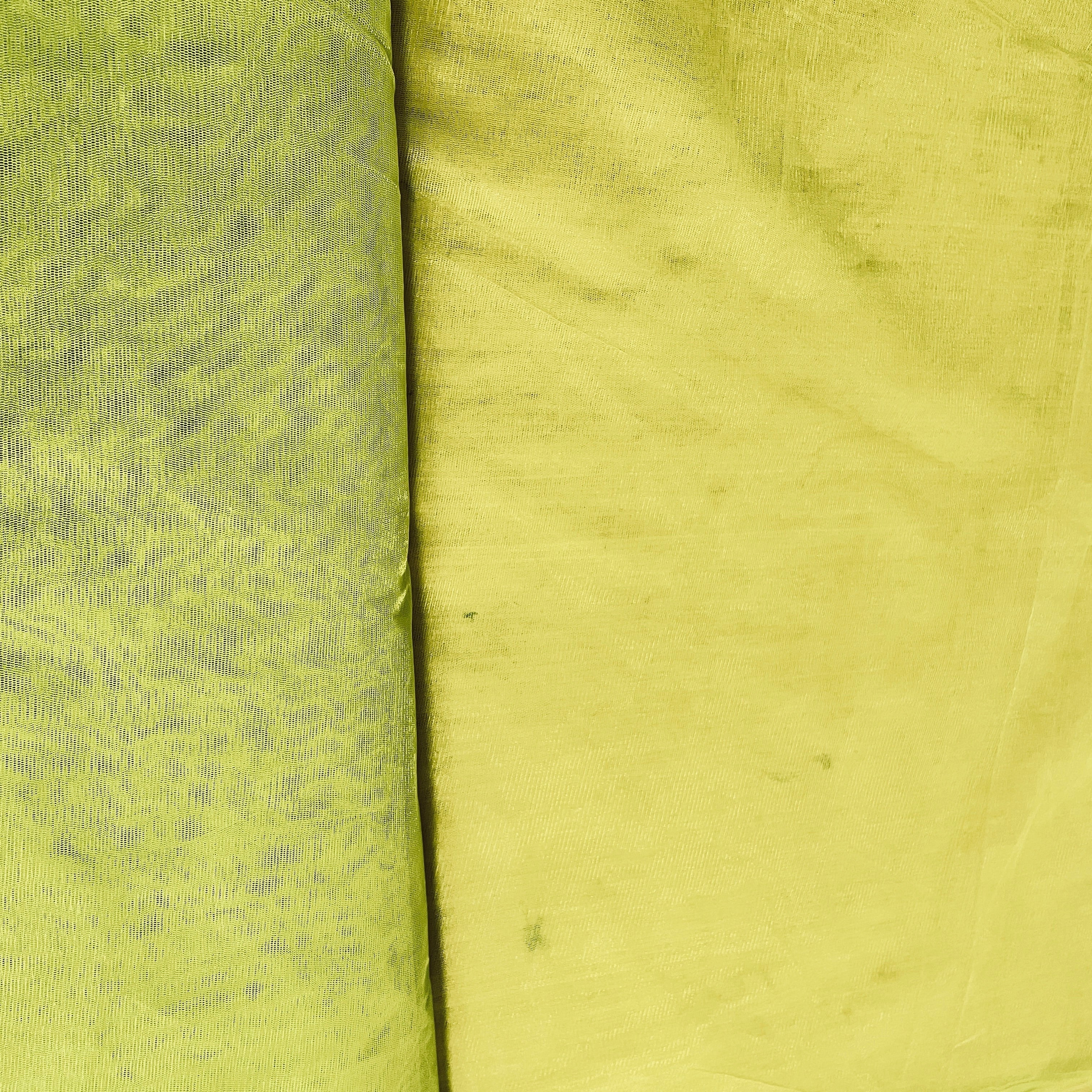Olive Green Solid Net Fabric - TradeUNO