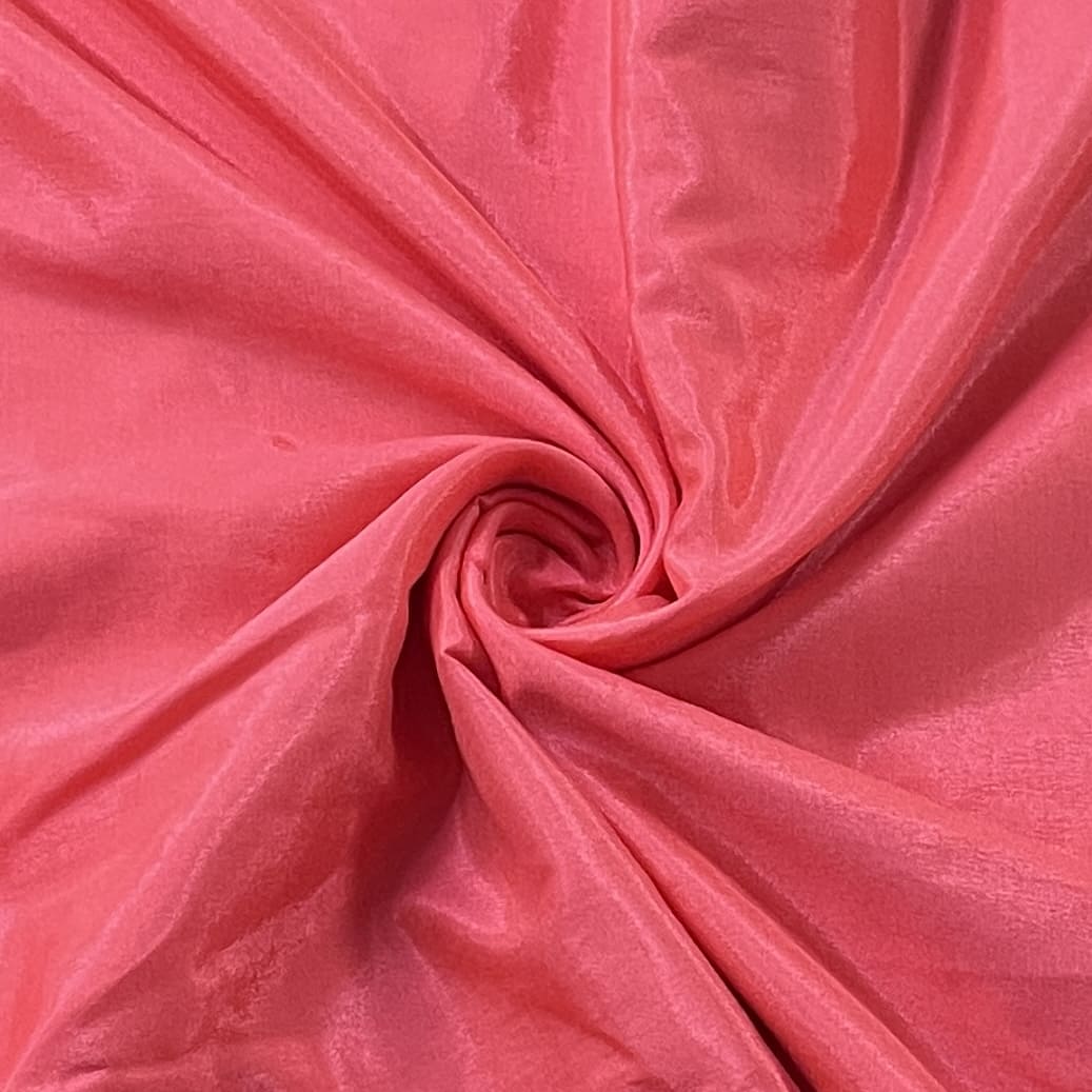 Neon Pink Solid Shantoon Fabric