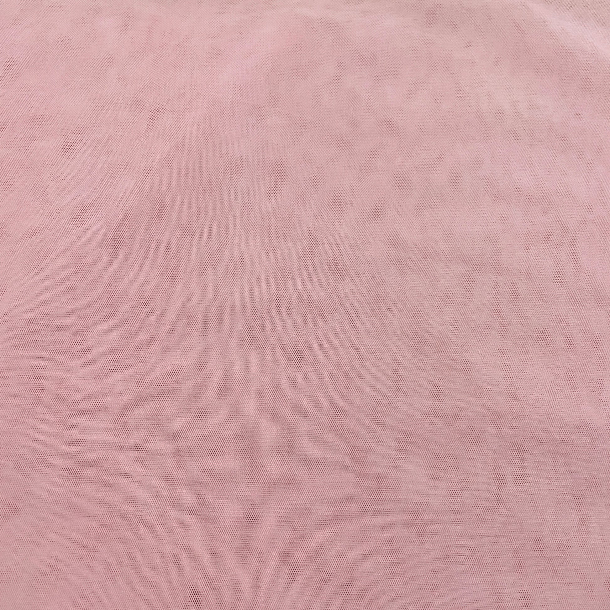 Pink Solid Net Fabric - TradeUNO