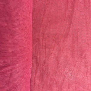 Maroon Solid Net Fabric - TradeUNO