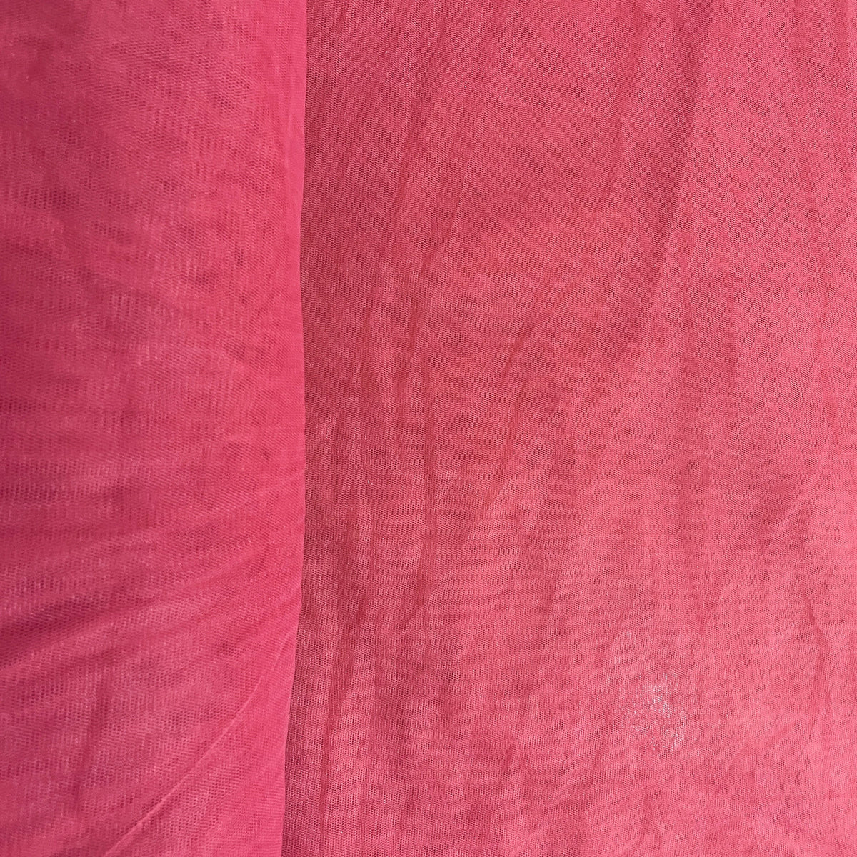 Maroon Solid Net Fabric - TradeUNO