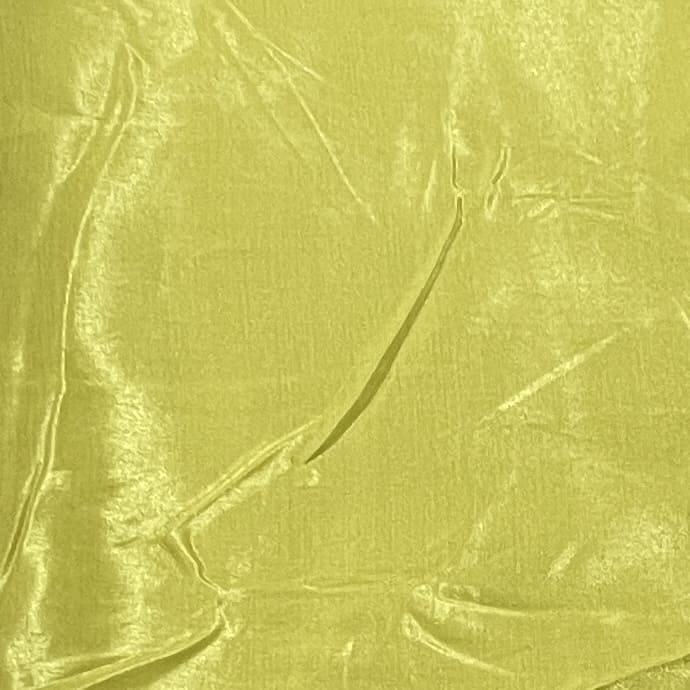 Bright Olive Solid Shantoon Fabric