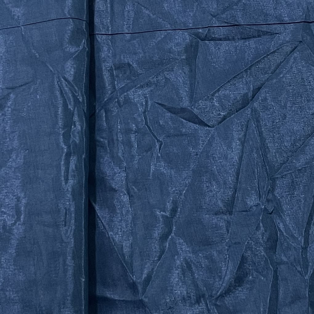 Teal Blue Solid Shantoon Fabric