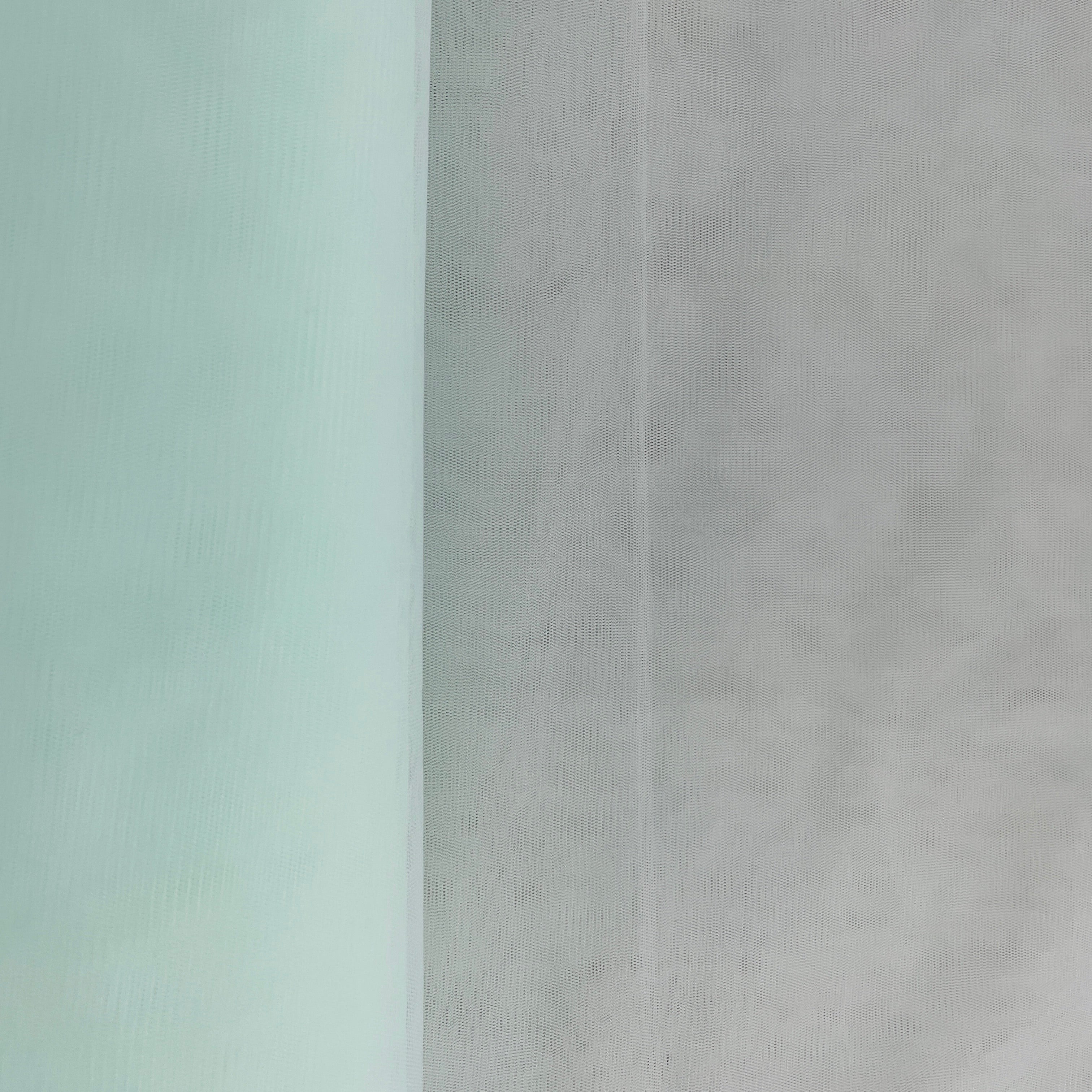Sea Green Solid Net Fabric - TradeUNO